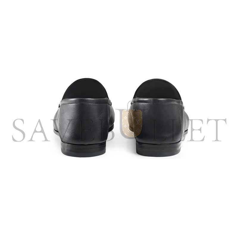 G*u*i leather horsebit loafers 414998